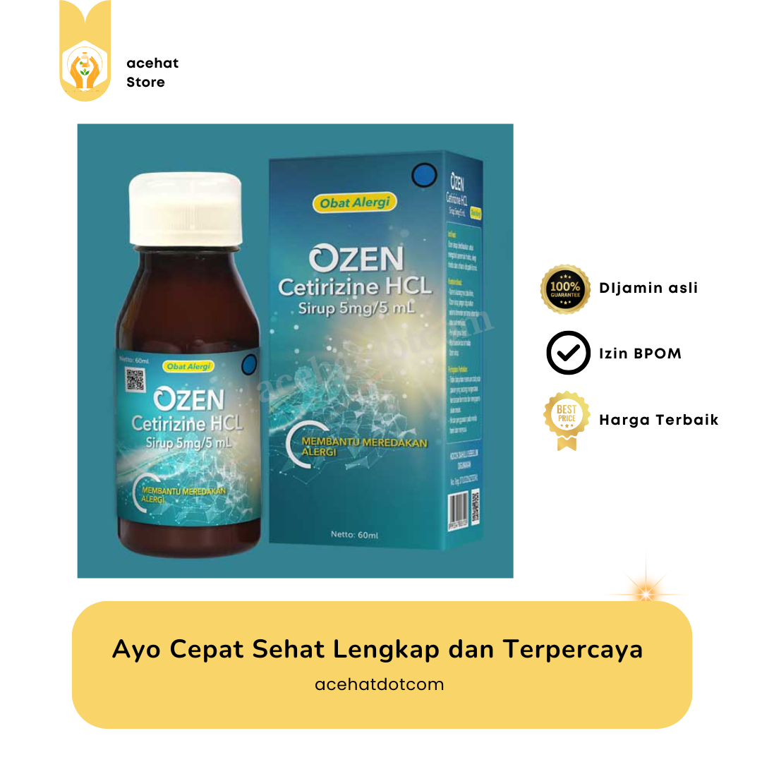 OZEN 5 MG SIRUP 60 ML