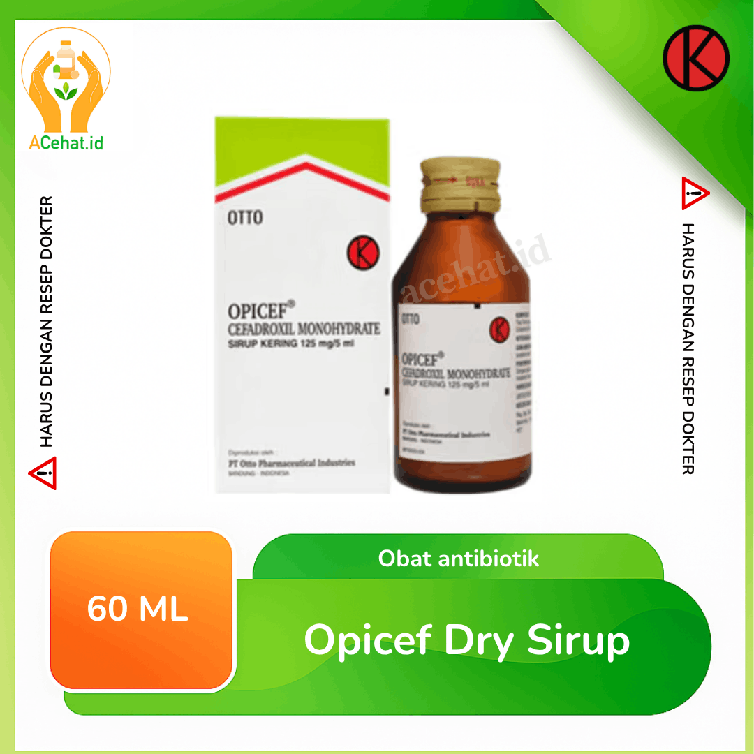 Opicef Dry Sirup 60 ml