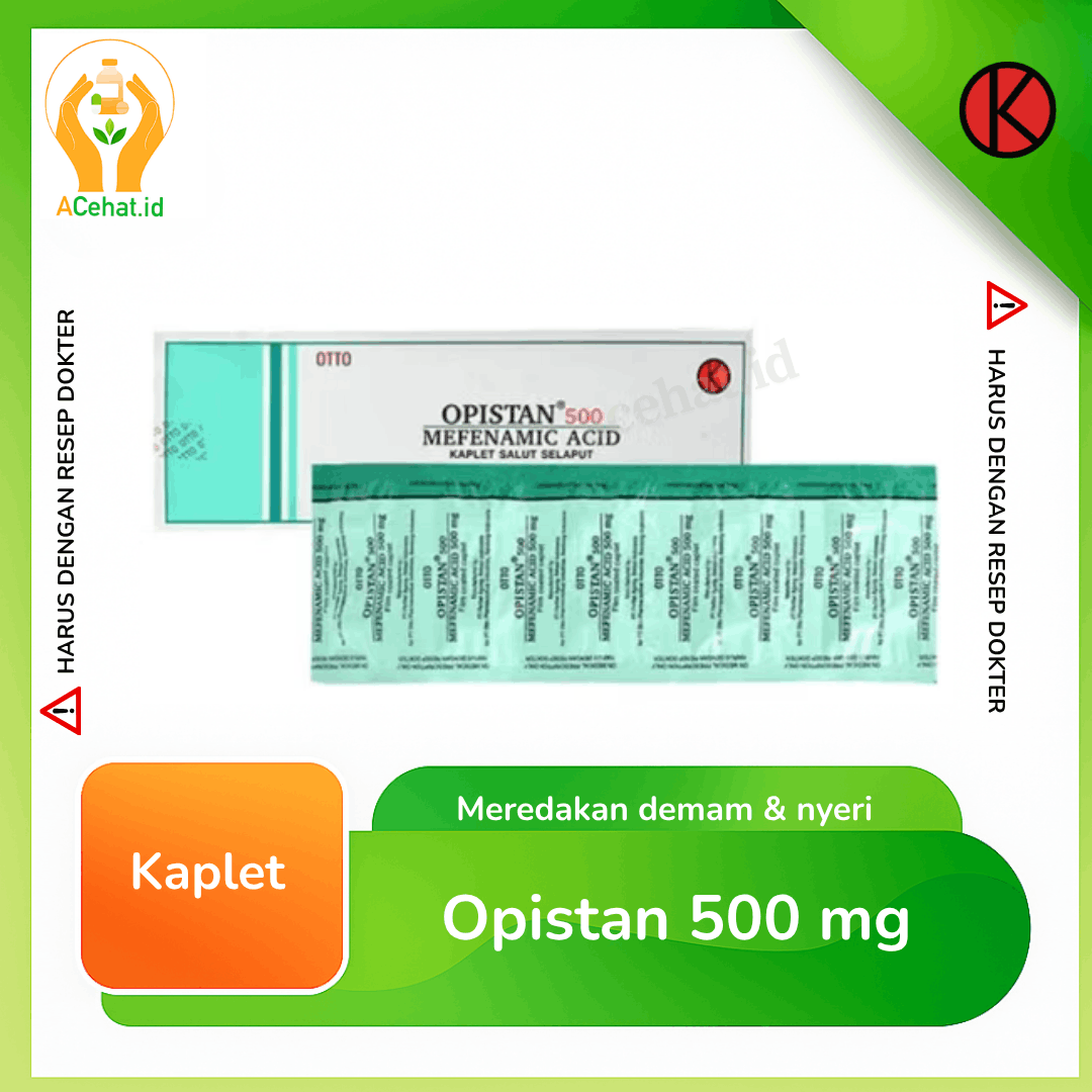 Opistan 500 mg 10 Kaplet