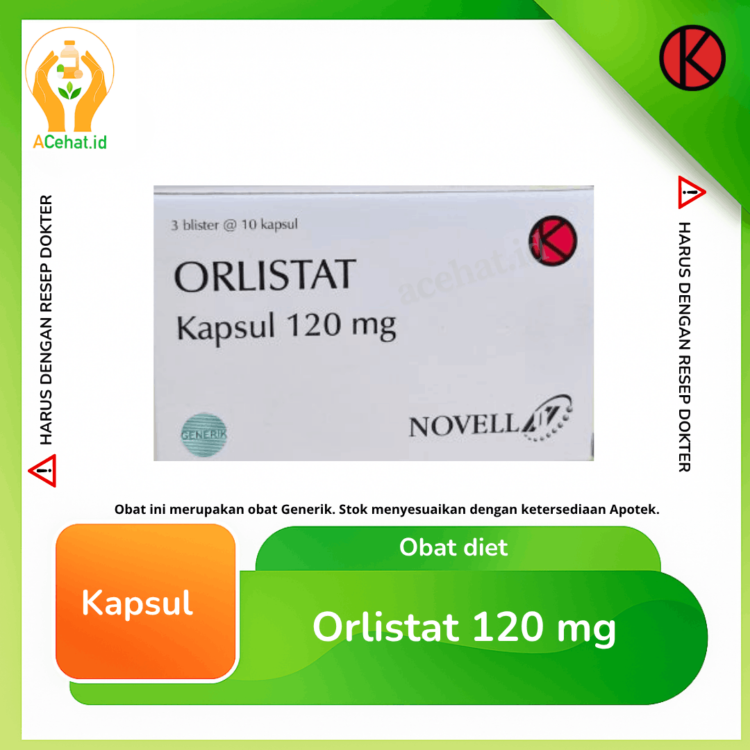 Orlistat 120 mg Kapsul