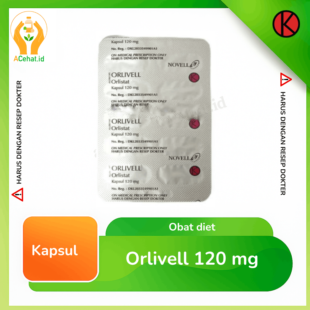 Orlivell 120 mg Kapsul