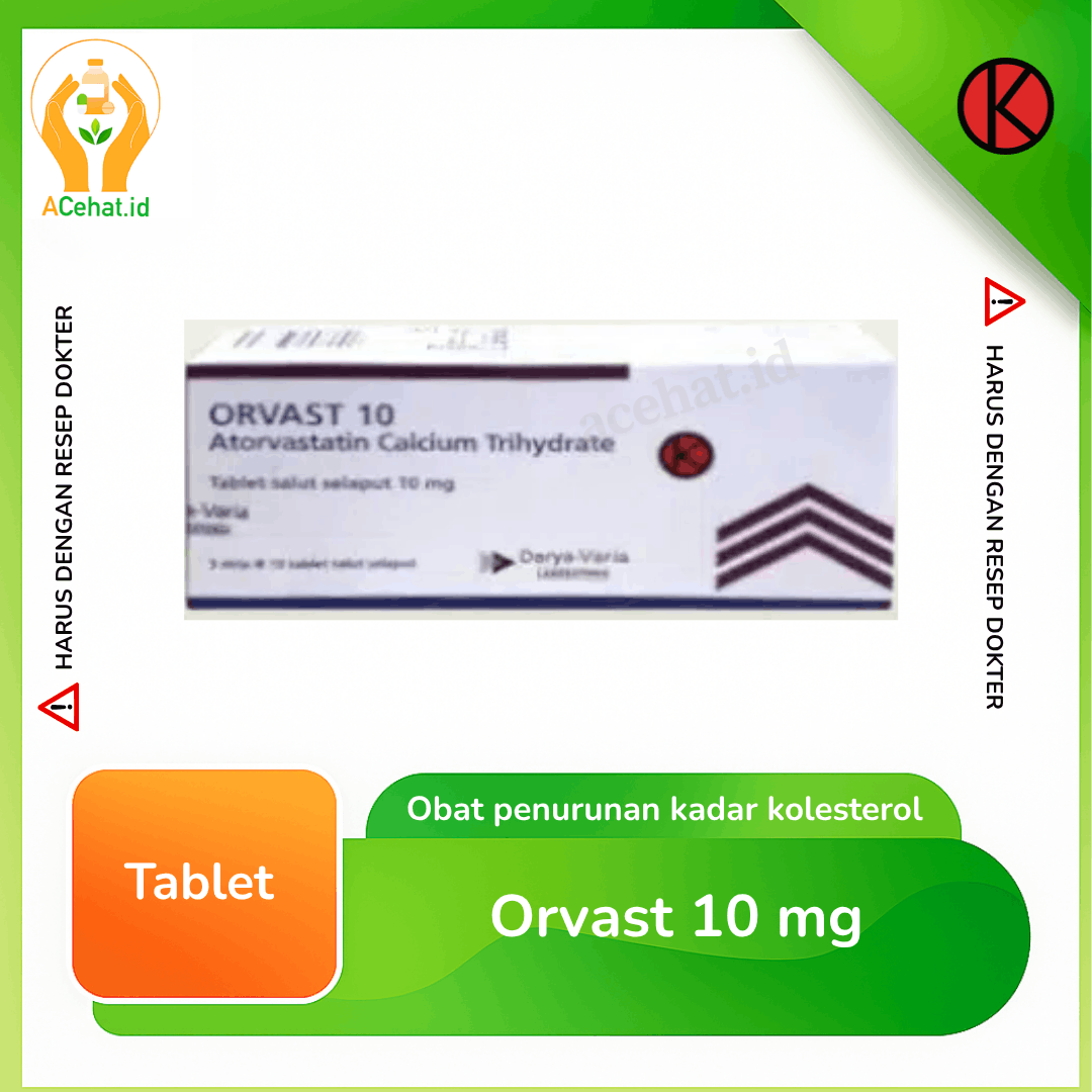 Orvast 10 mg Tablet