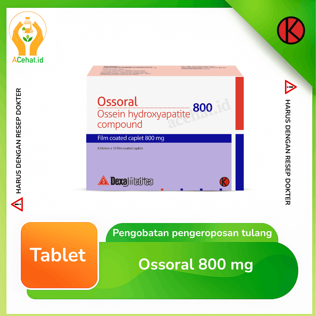 Ossoral 800 mg Kaplet