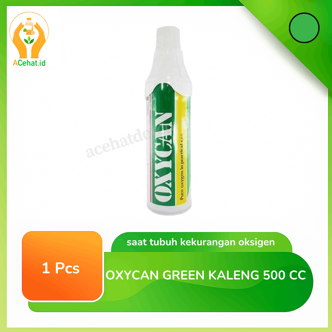 Oxycan Green 500 cc Kaleng