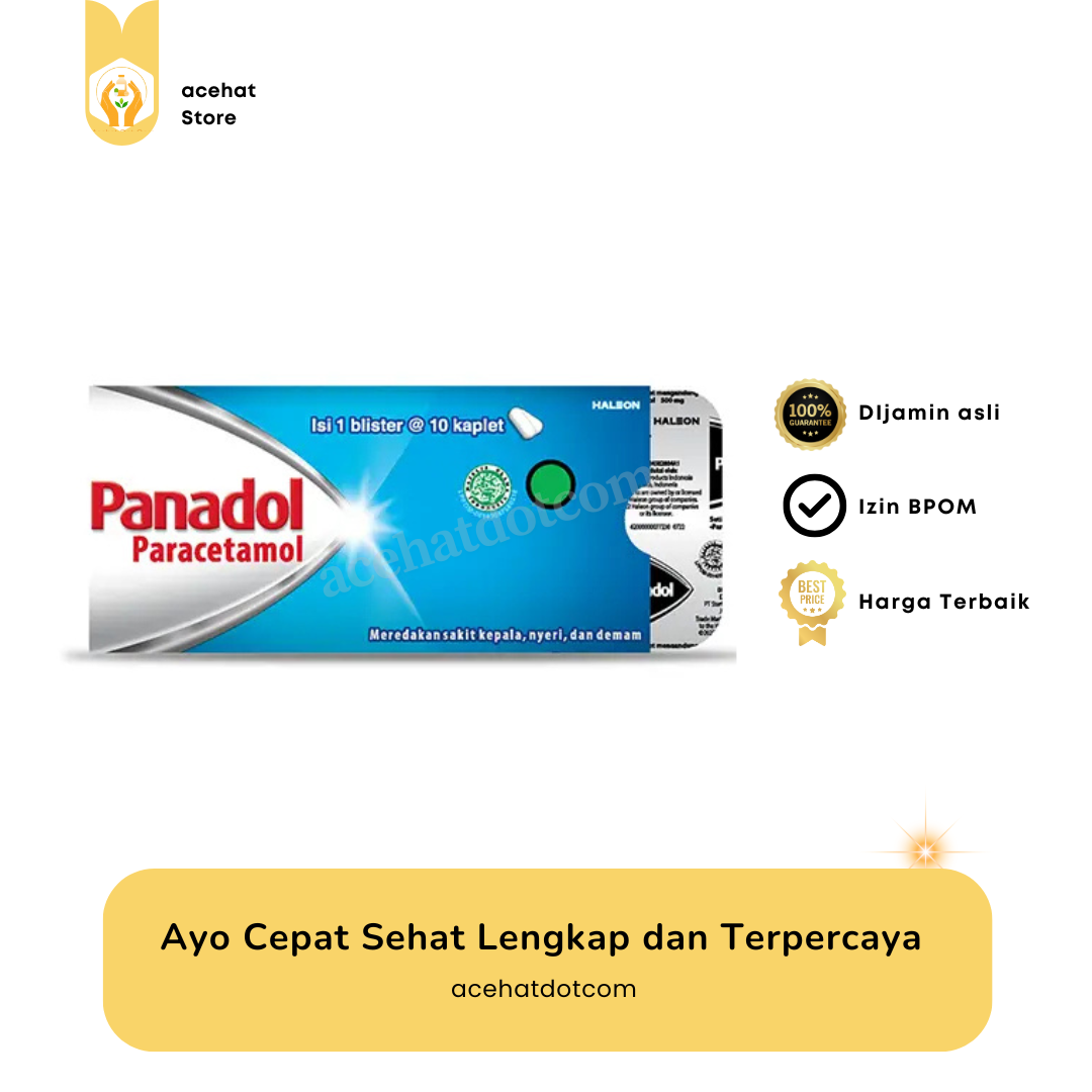 PANADOL 500 MG 10 strip @10 kaplet 