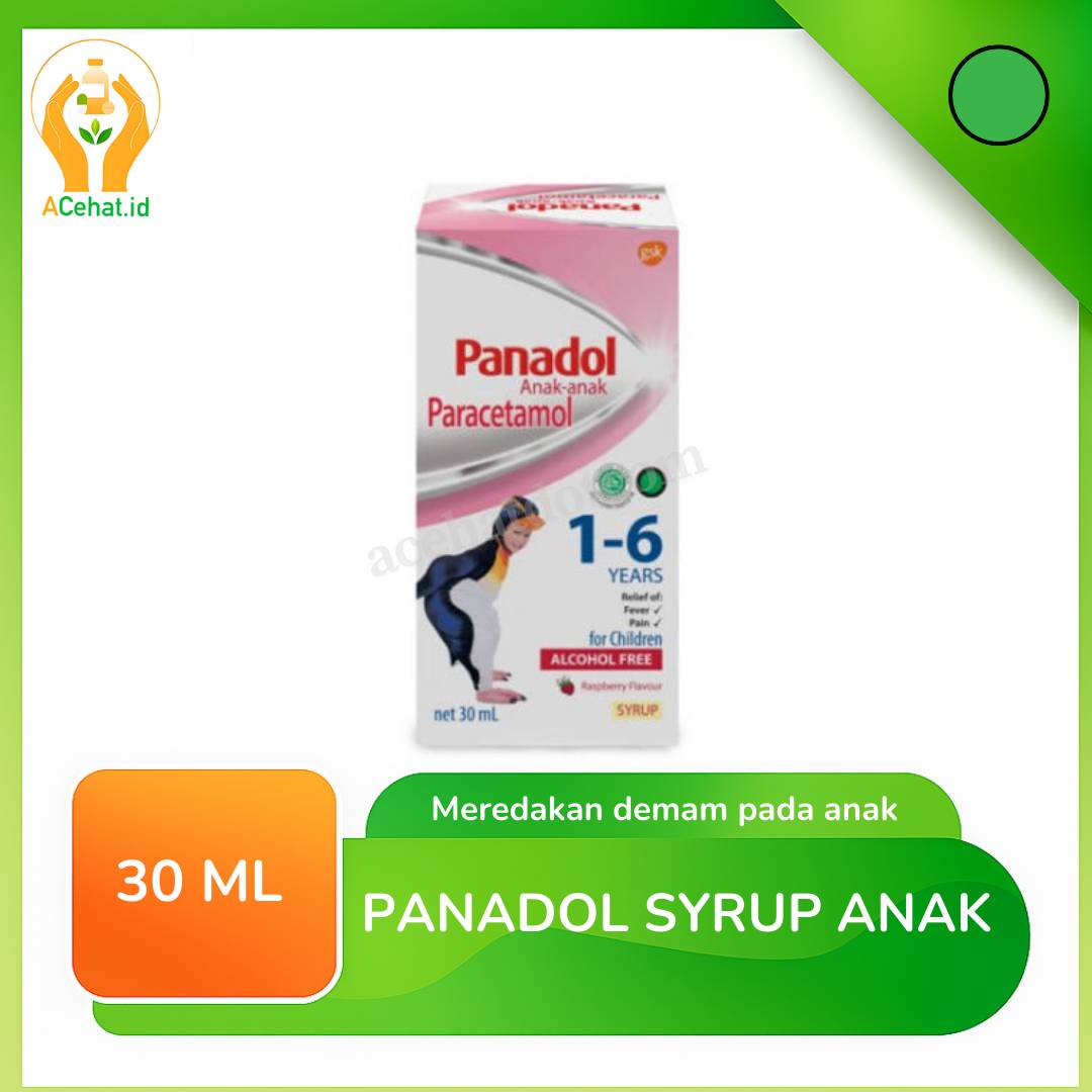 PANADOL ANAK SIRUP 160 MG/5 ML @30 ML 