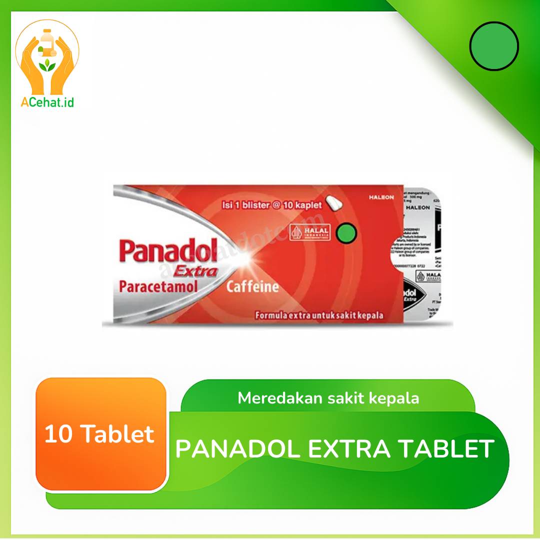 PANADOL EXTRA 10 strip @10 kaplet 