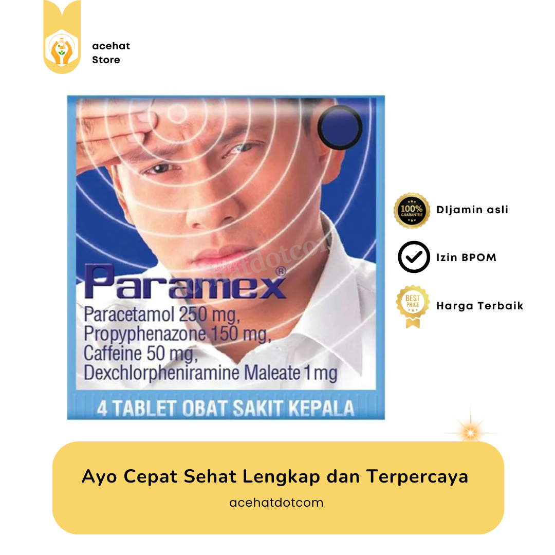 PARAMEX BIRU 50 strip @4 tab 