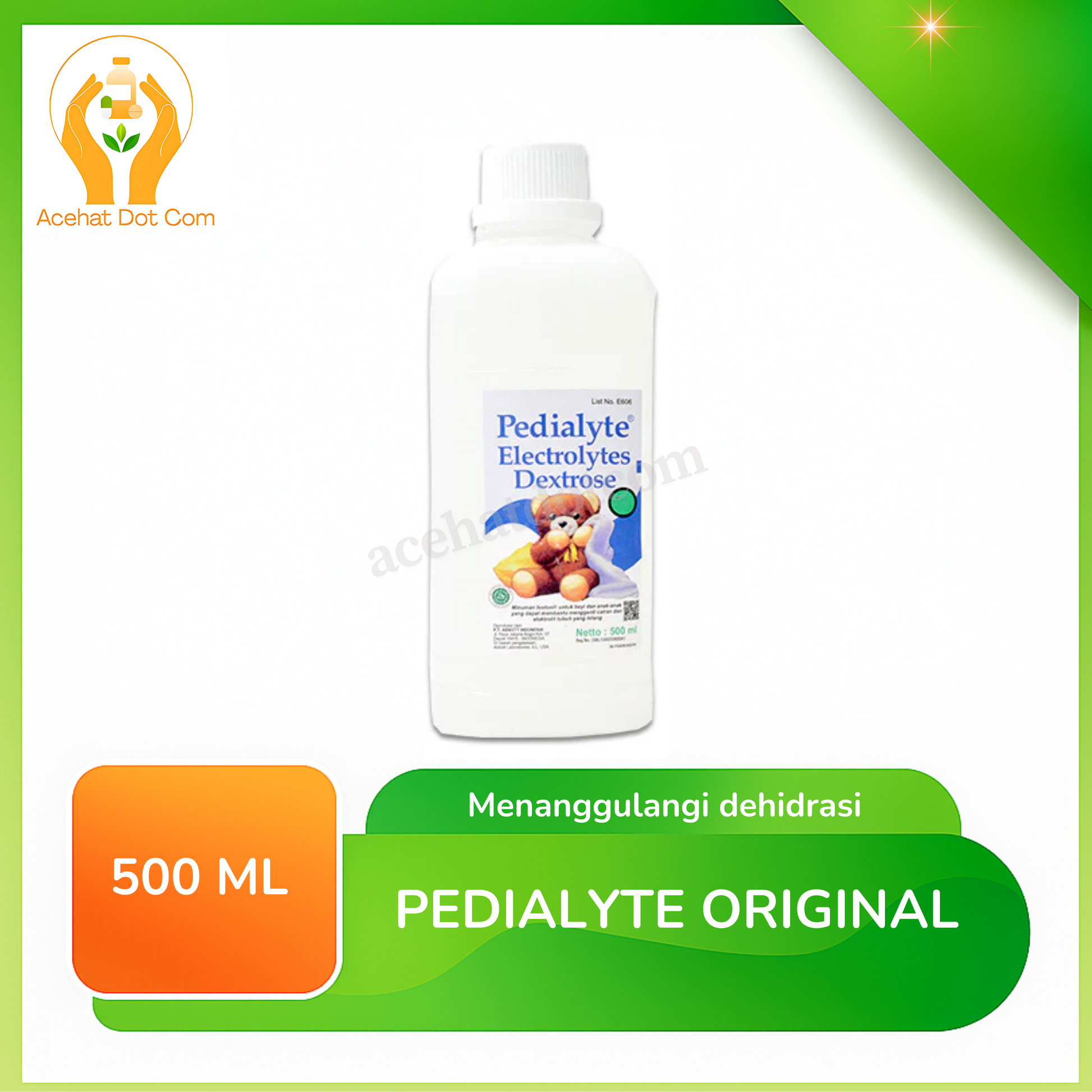 PEDIALYTE ASLI 500 ML 