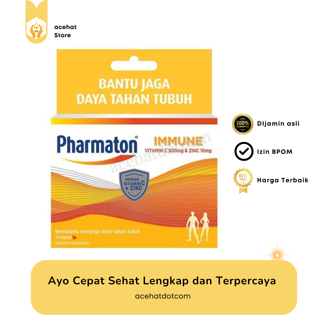 PHARMATON IMUNE ISI 10 KAPSUL