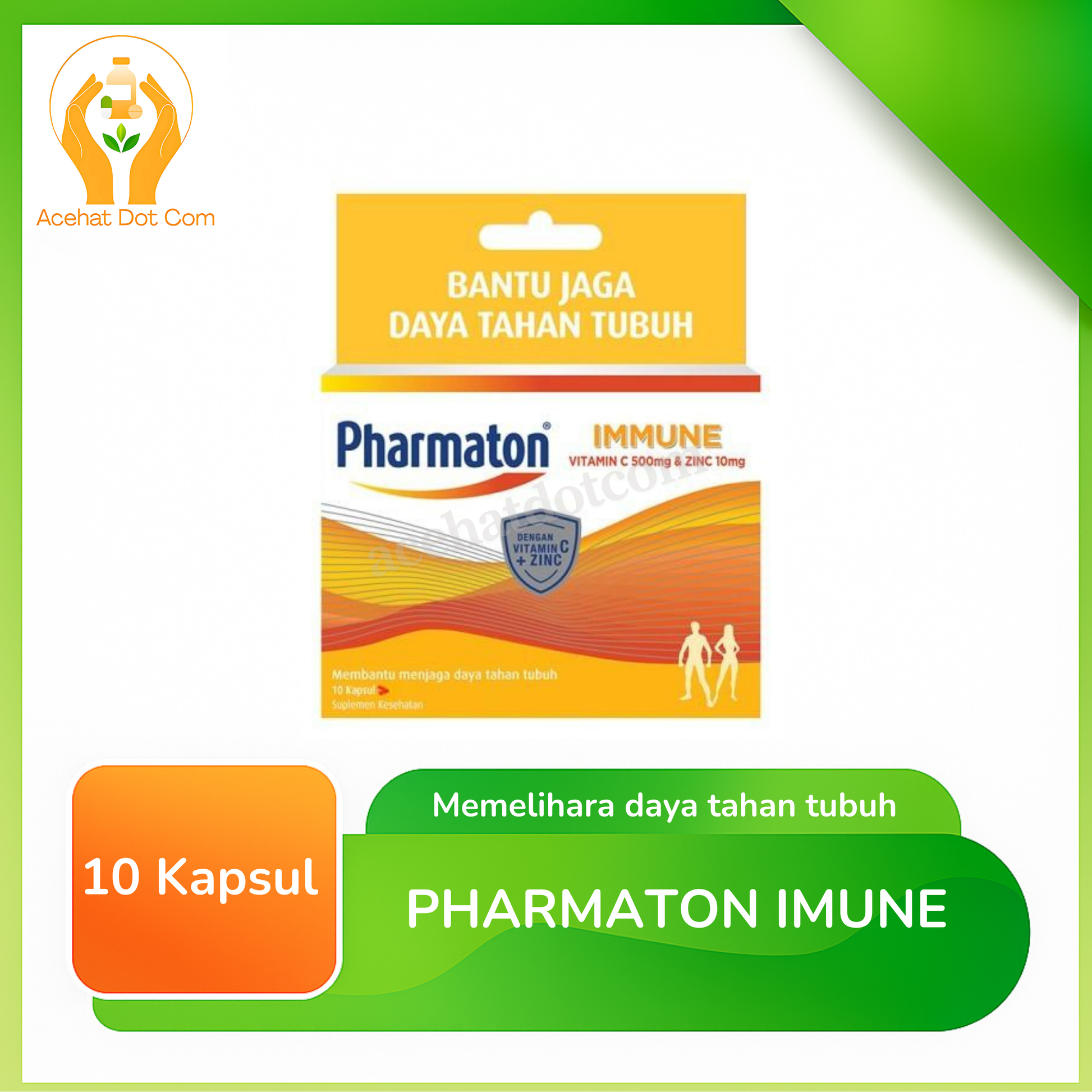 PHARMATON IMUNE ISI 10 KAPSUL