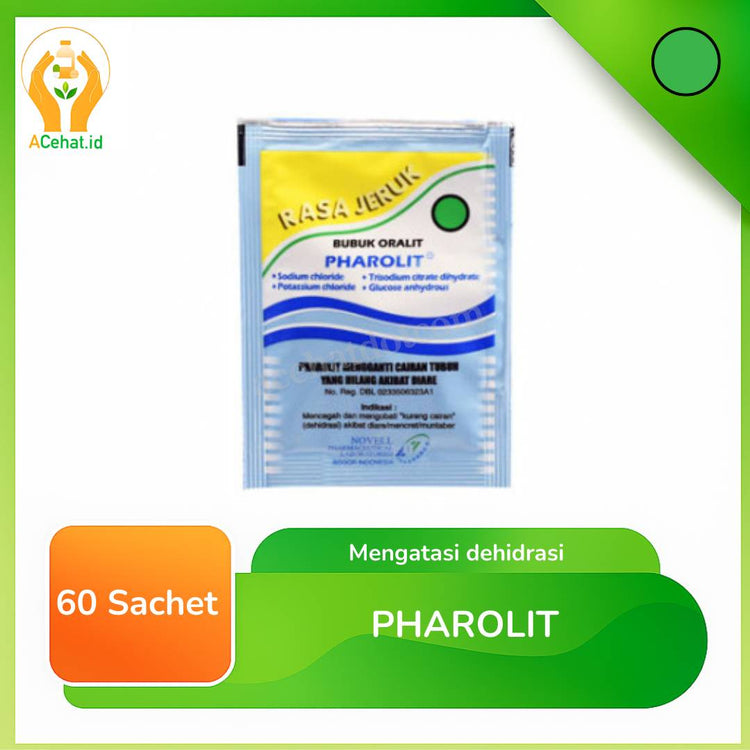Pharolit Oralit 60 Sachet - Cairan Rehidrasi | Acehat.id – acehat