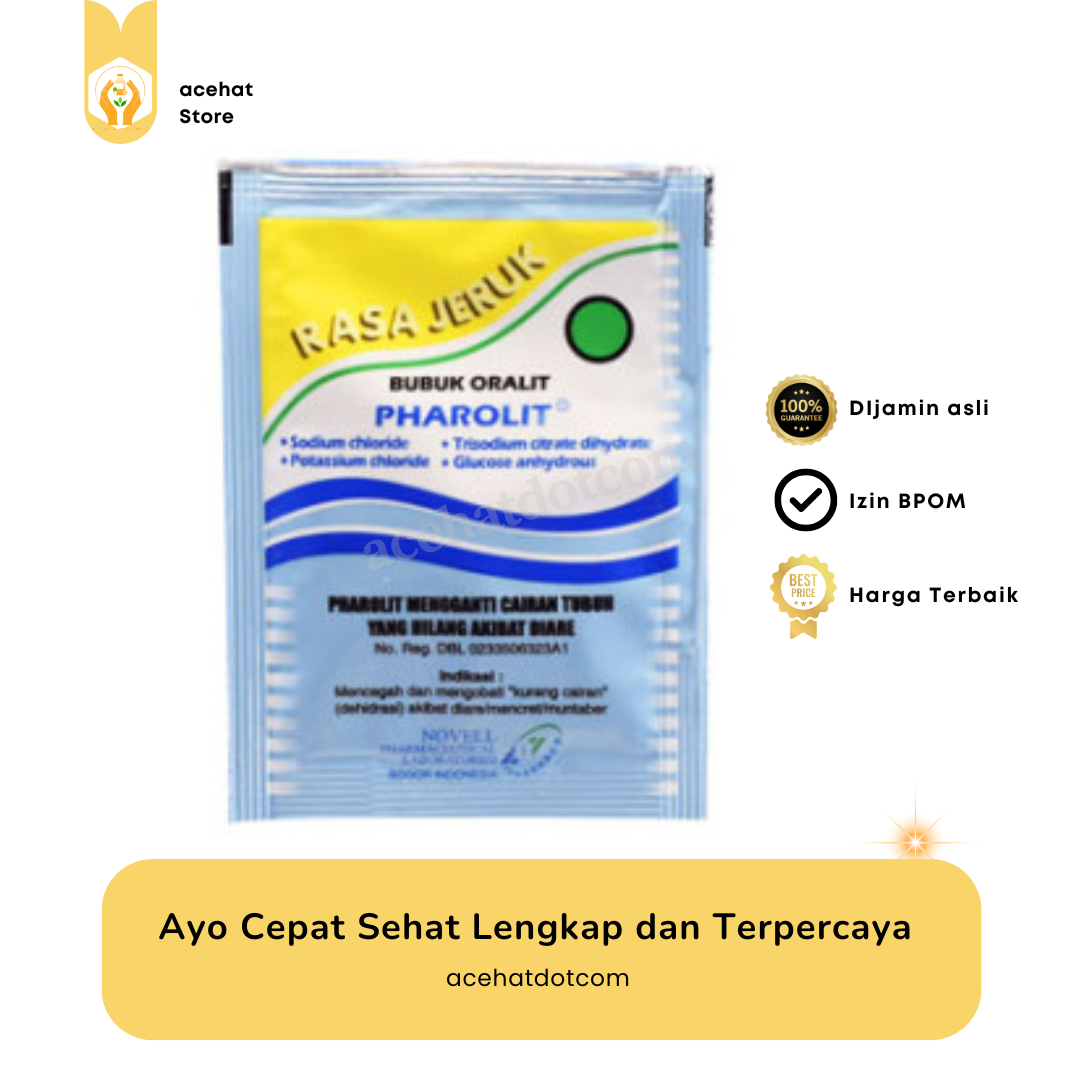 PHAROLIT SERBUK ORALIT 60 SACHET 