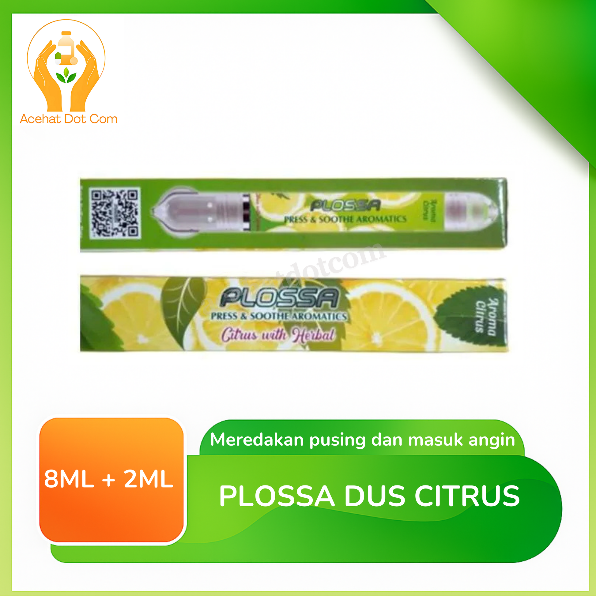 PLOSSA DUS CITRUS 8 ML + 2 ML