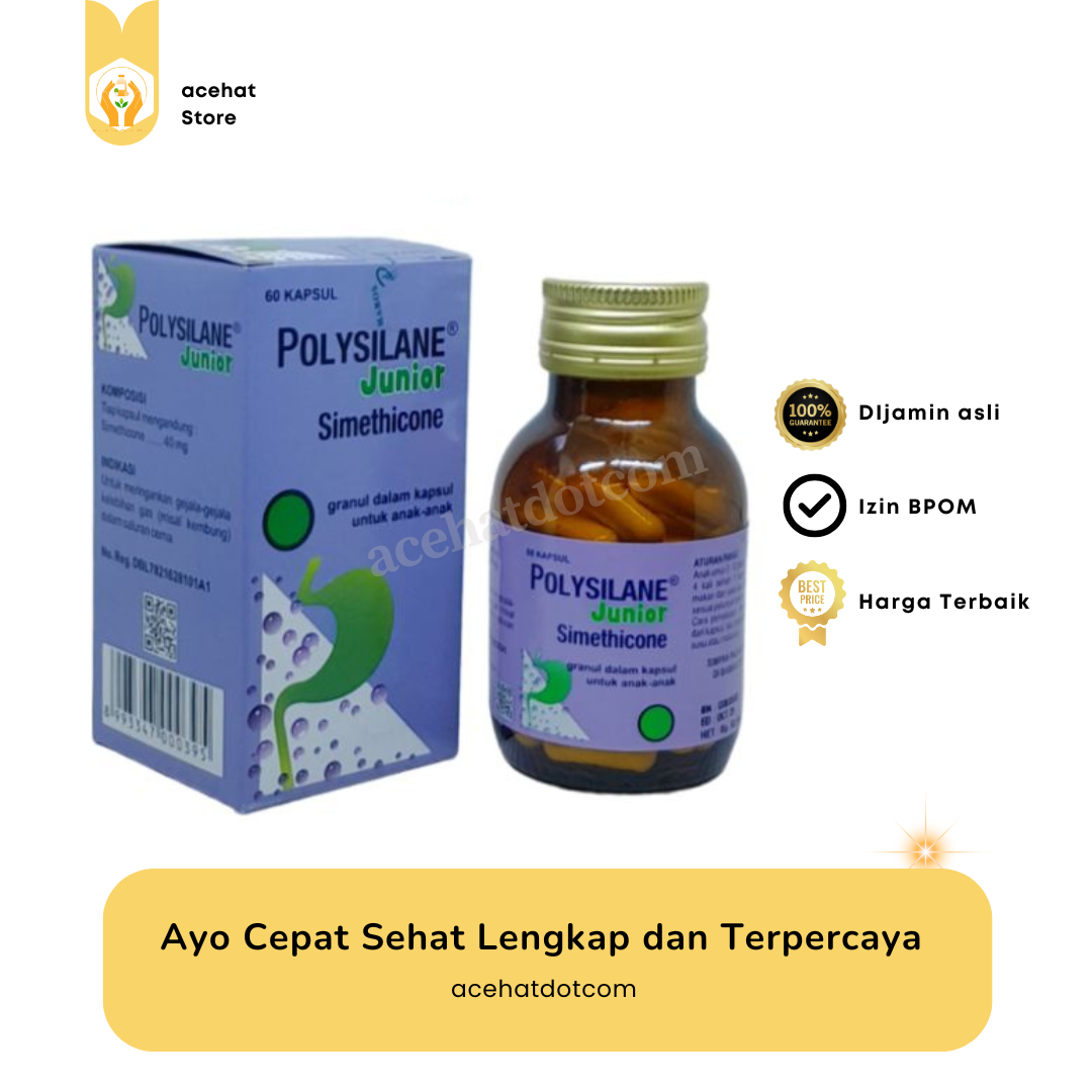 POLYSILANE JUNIOR 60 KAPSUL
