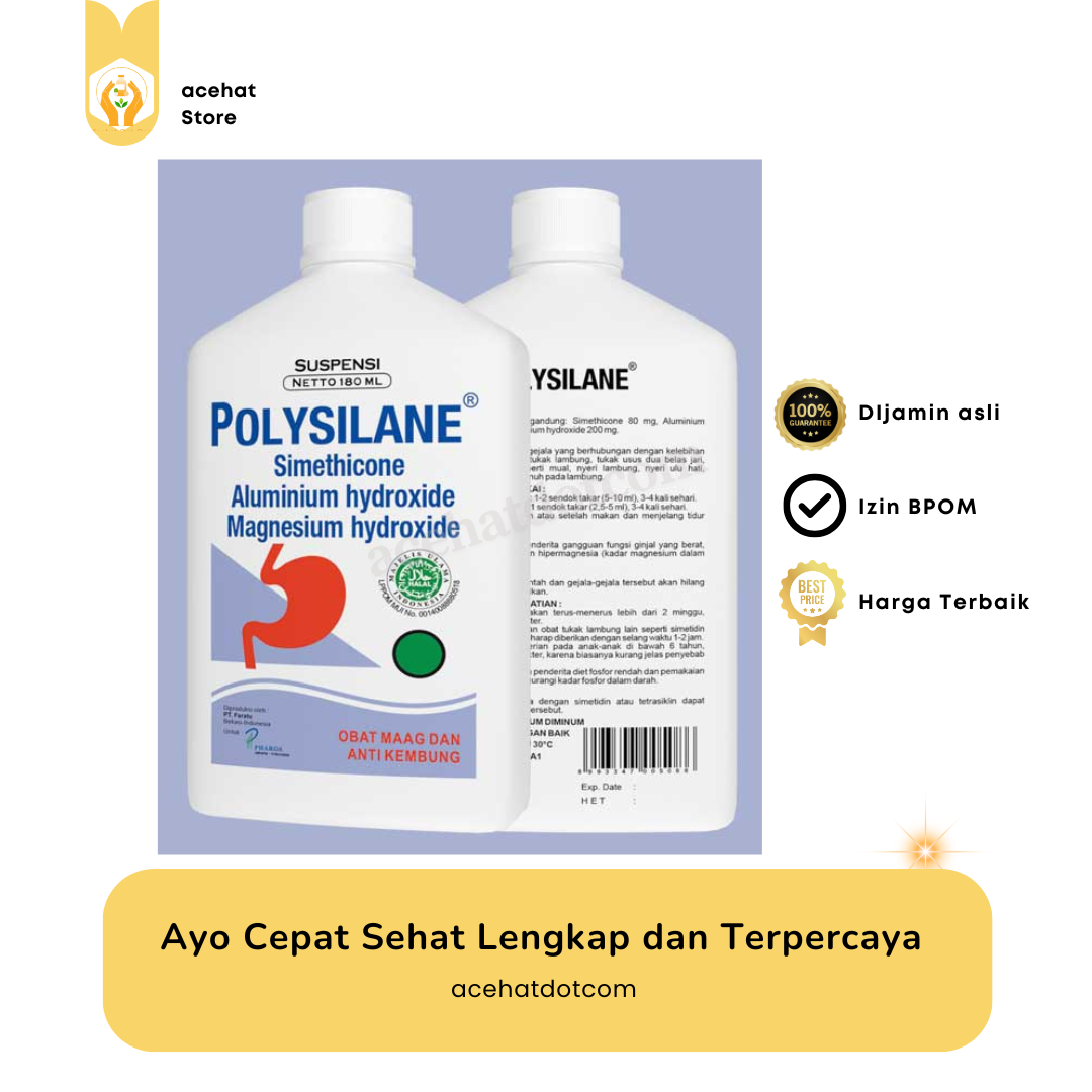 POLYSILANE SYR 180 ML