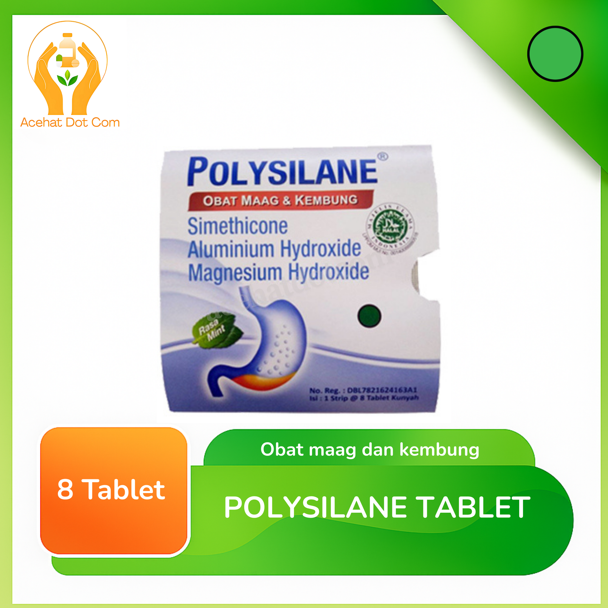 POLYSILANE TAB 5 strip @8 tab