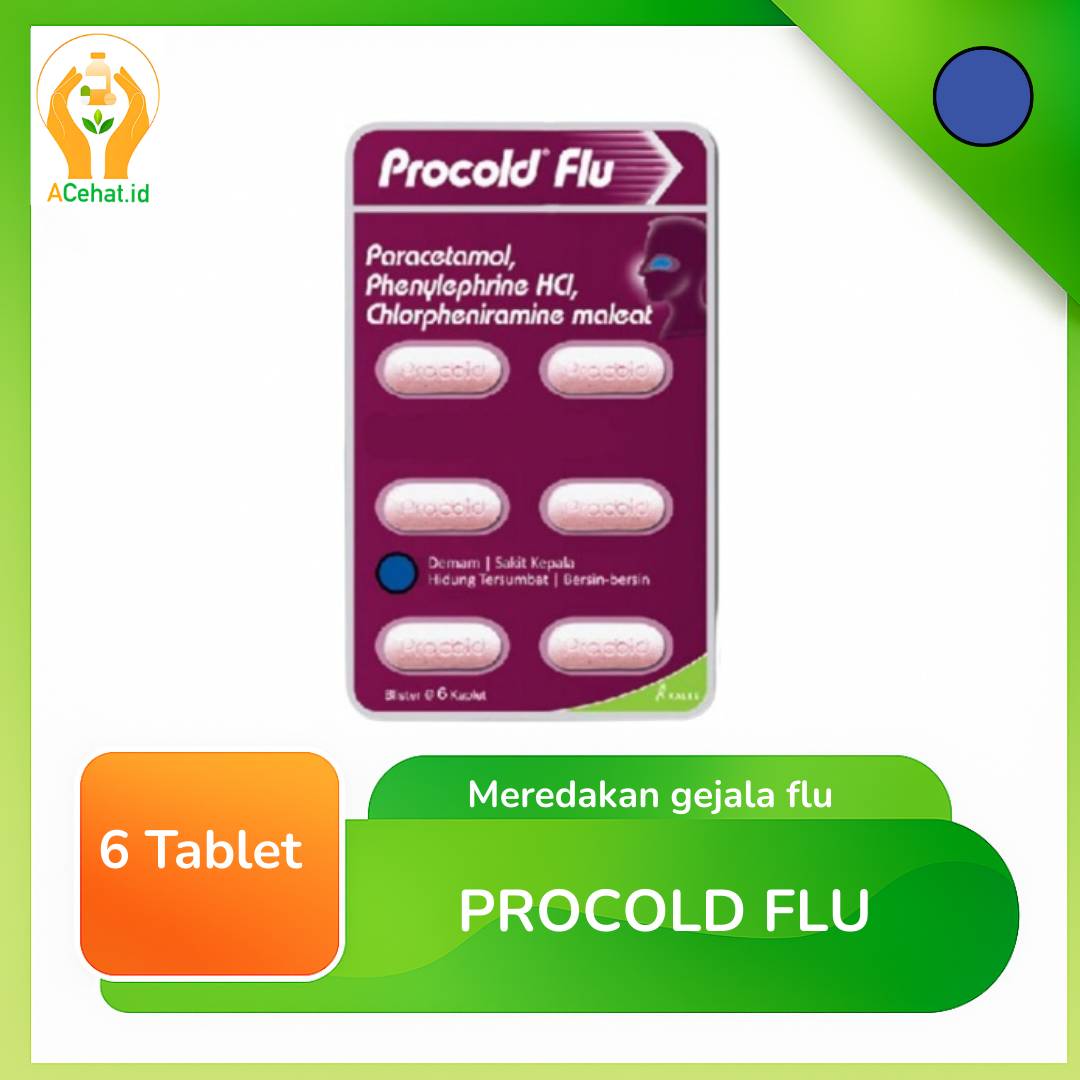 PROCOLD FLU PE 24 STRIP @ 6 TAB 
