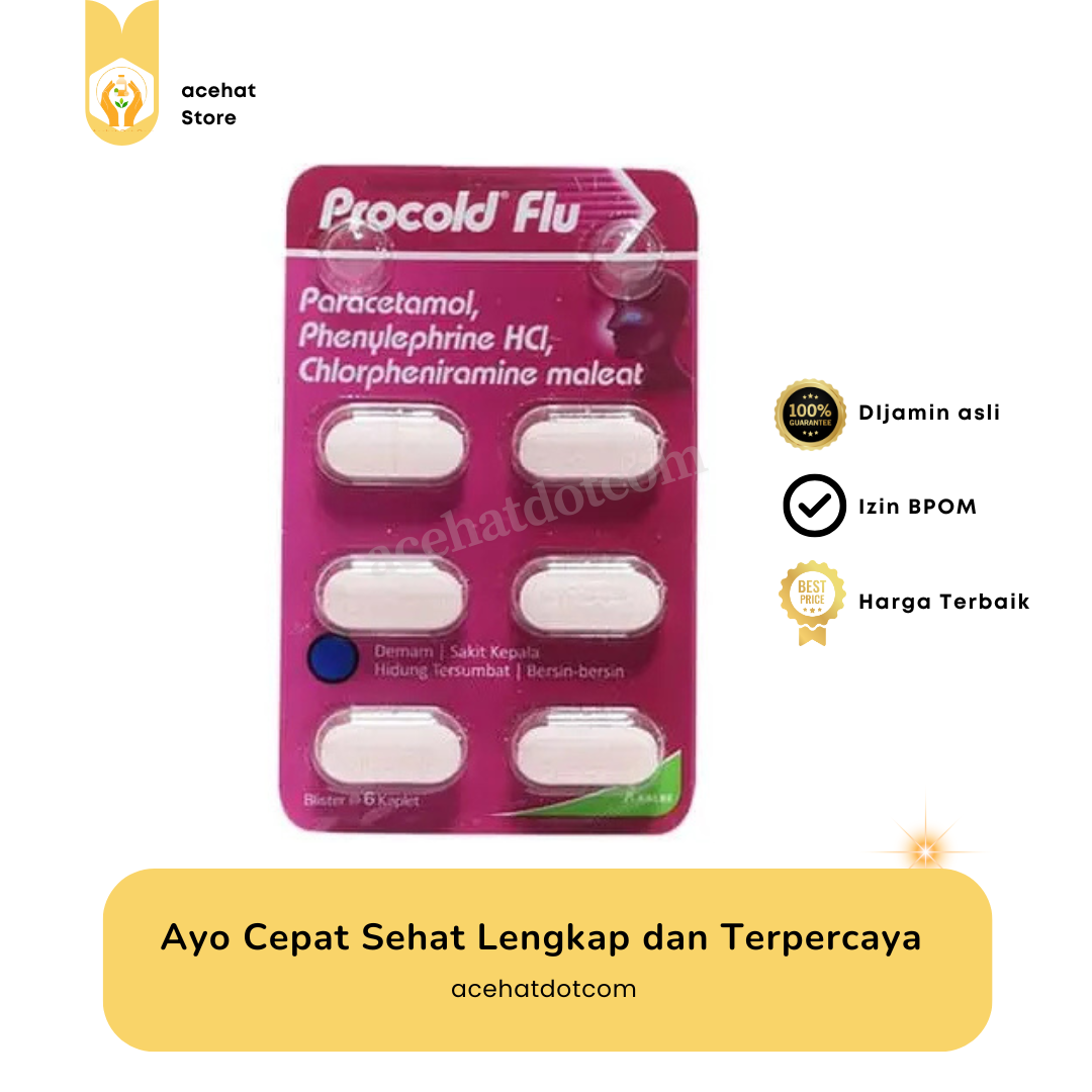 PROCOLD FLU PE 24 STRIP @ 6 TAB