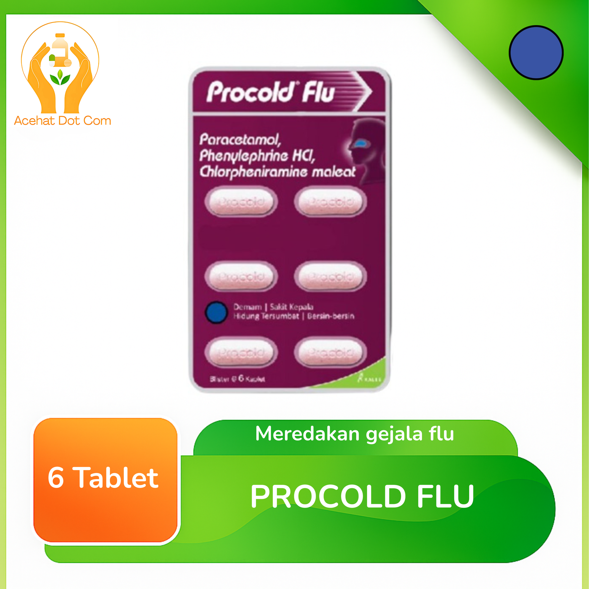 PROCOLD FLU PE 24 STRIP @ 6 TAB