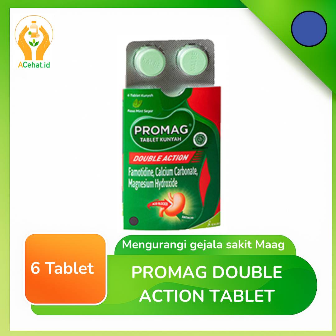 PROMAG DOUBLE ACTION 6 strip @6 tab