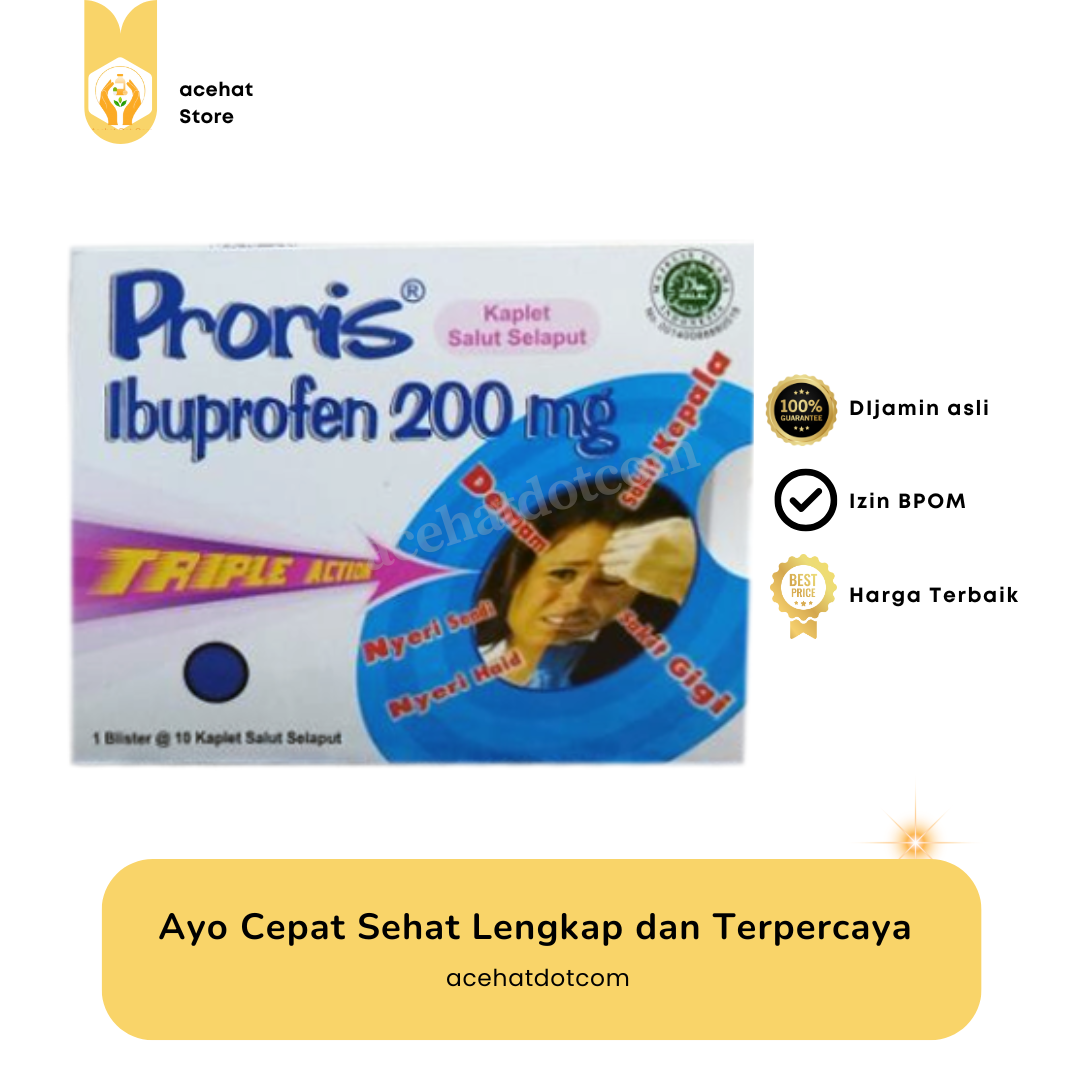 PRORIS 200 MG 10 strip @10 tab