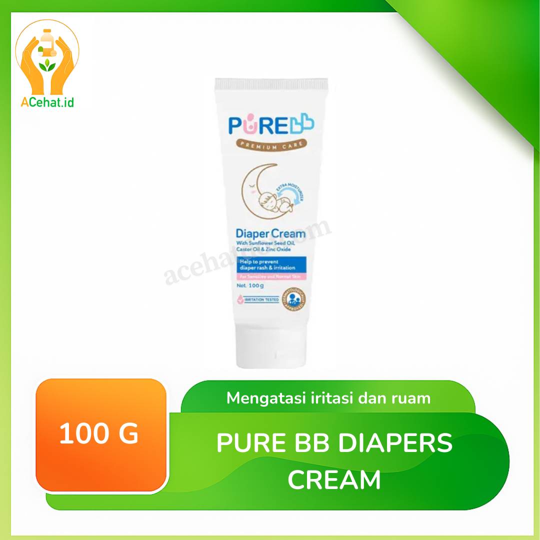 PURE BB DIAPERS CREAM 100 GR