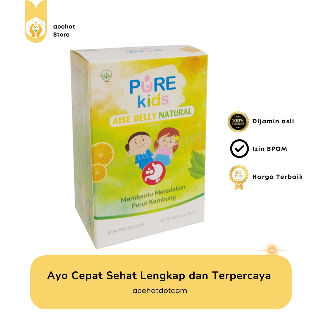 PURE KIDS AISE BELLY ISI 10 SACHET