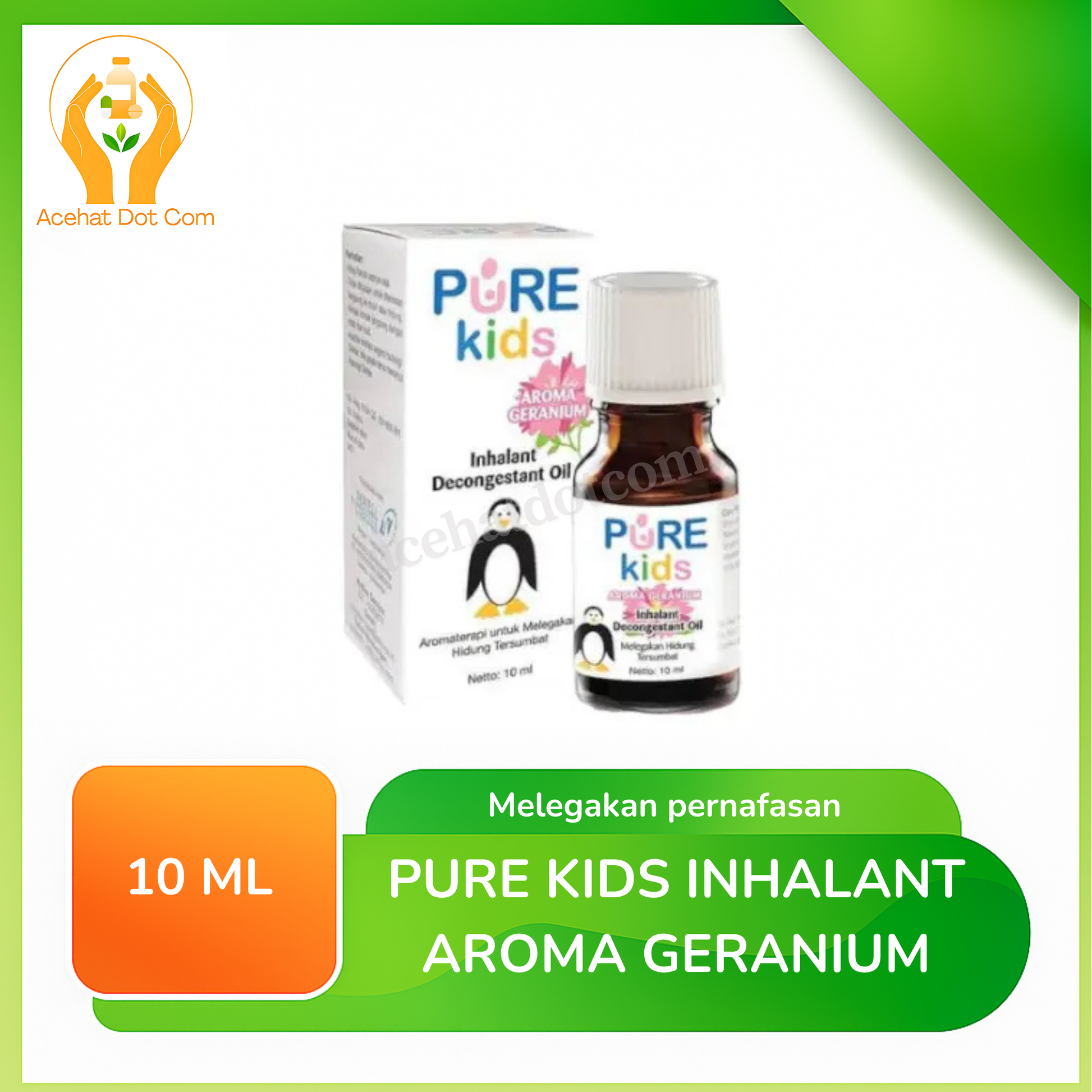 Aroma Geranium Inhalan Anak Murni 