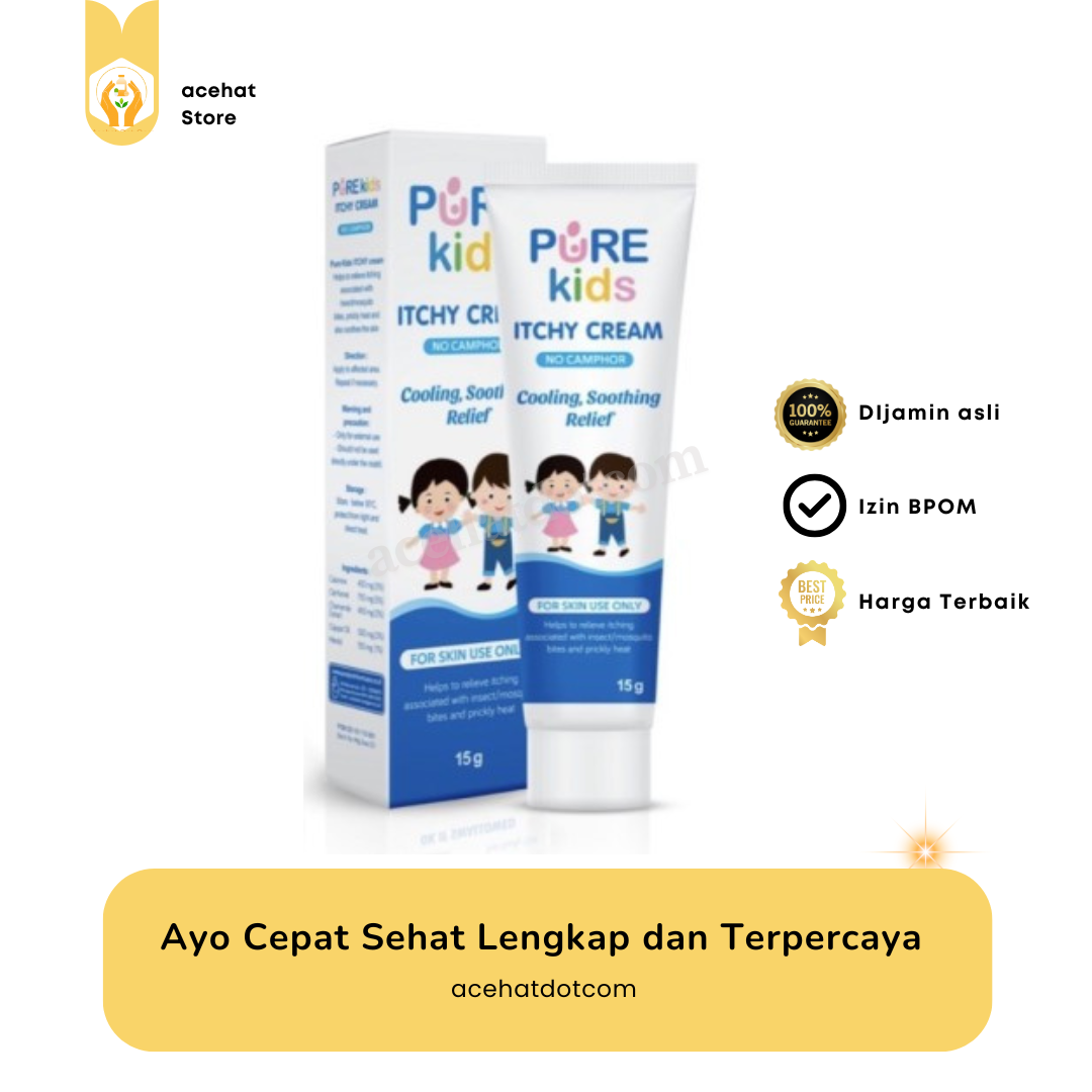 PURE KIDS ITCHY CREAM 15 GR