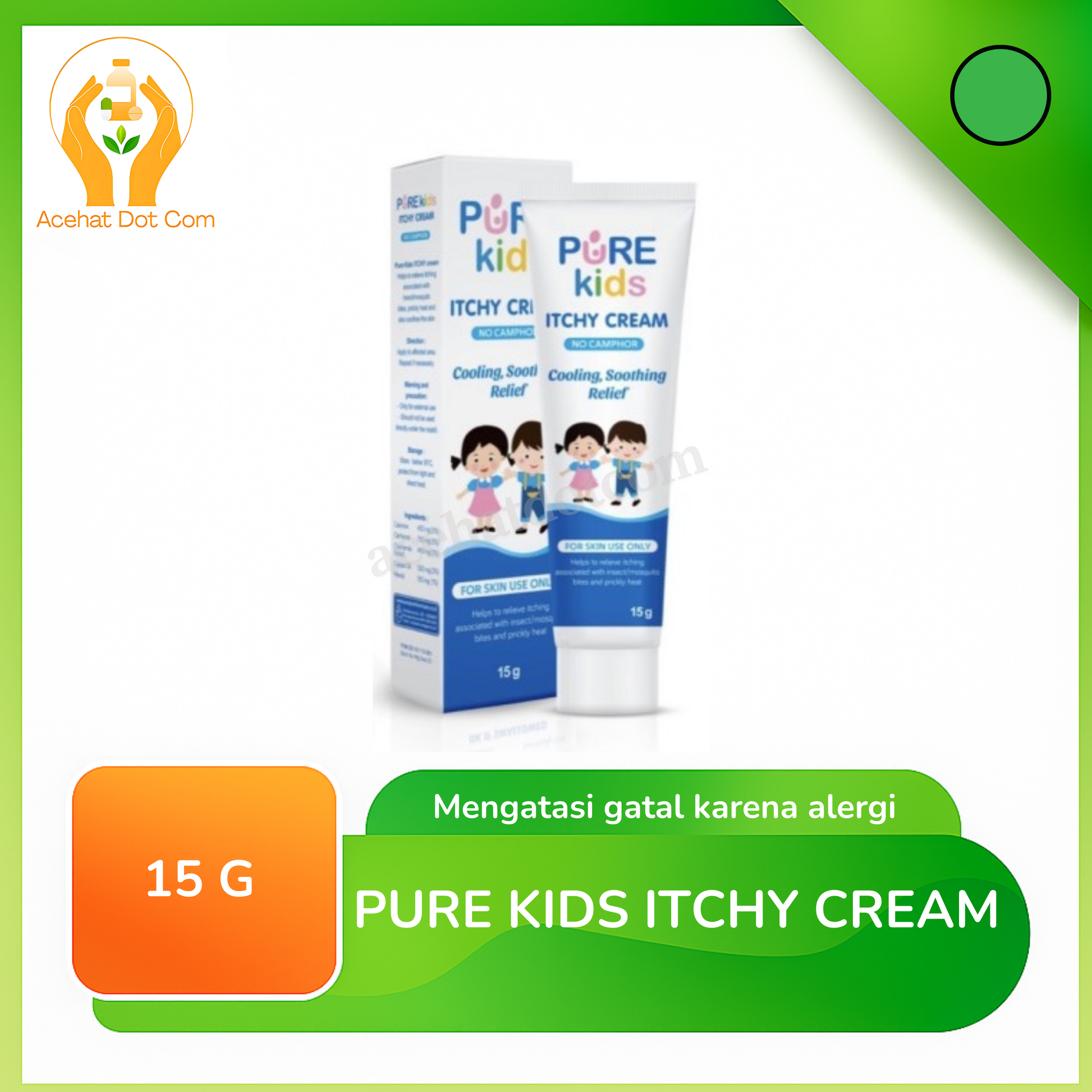 Krim Gatal Anak PURE 15 GR 