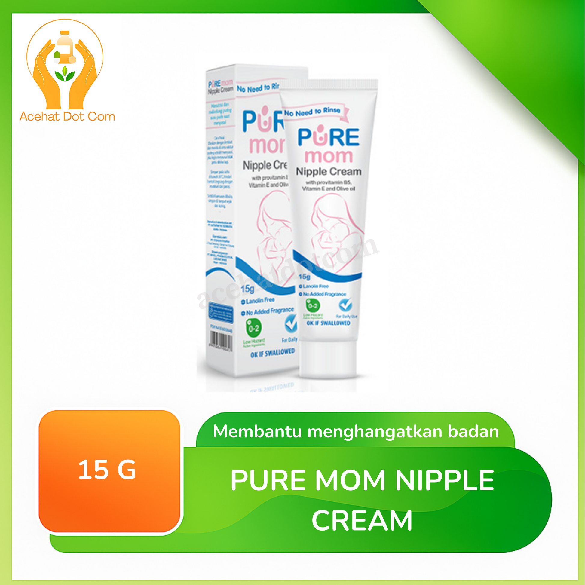 PURE MOM NIPPLE CREAM