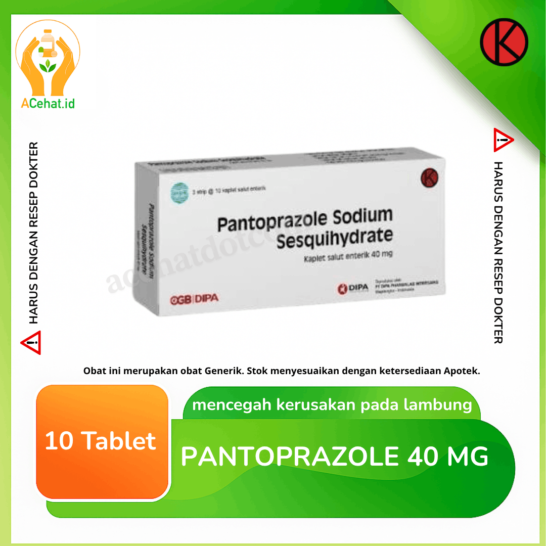 Pantoprazole 40 mg 10 Tablet