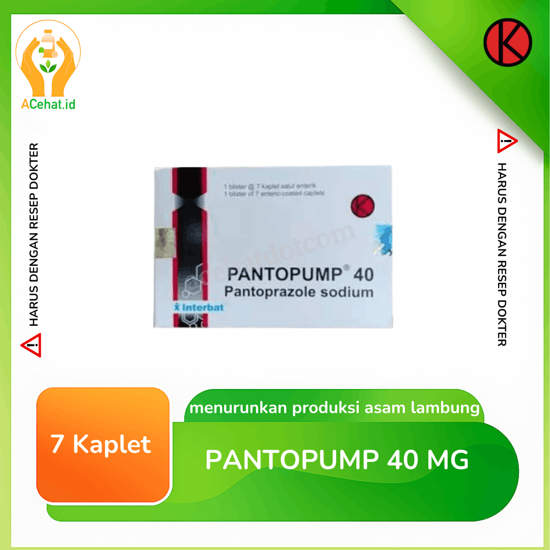 Pantopump 40 mg 7 Kaplet