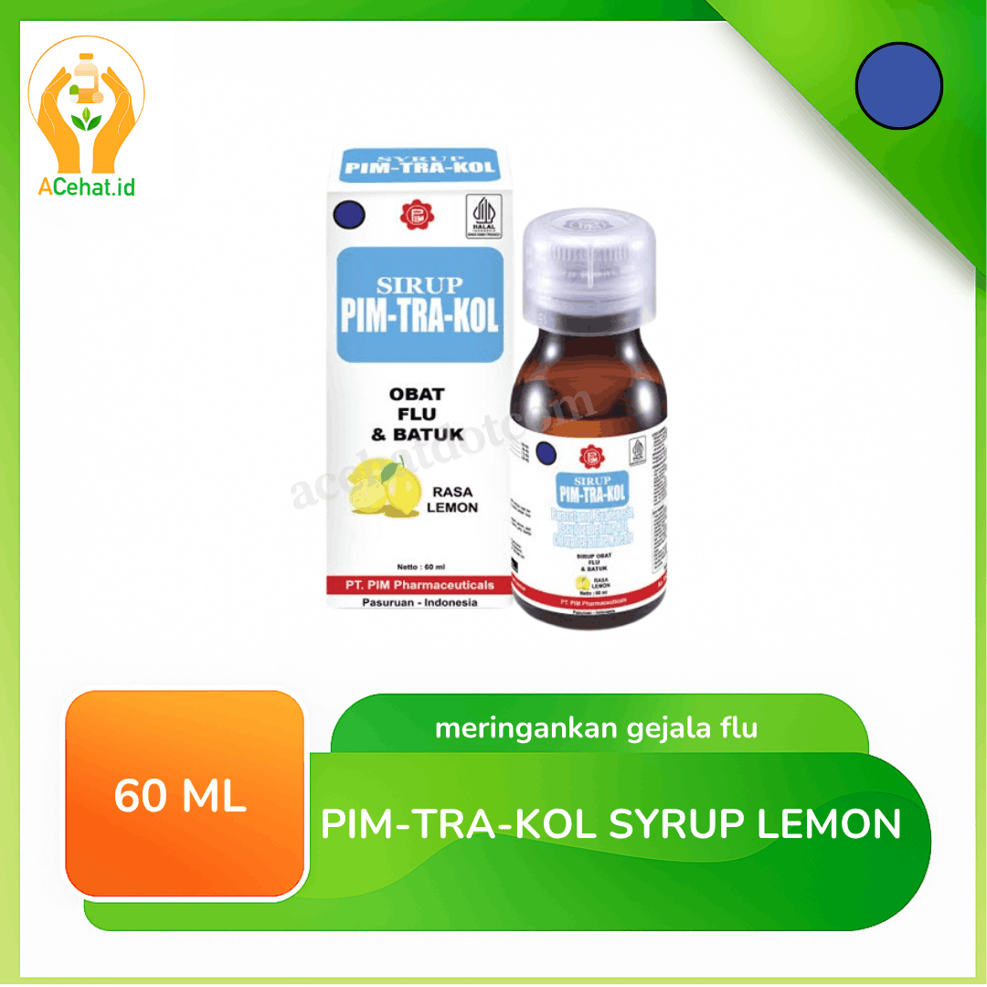 Pim-Tra-Kol Sirup Lemon 60 ml