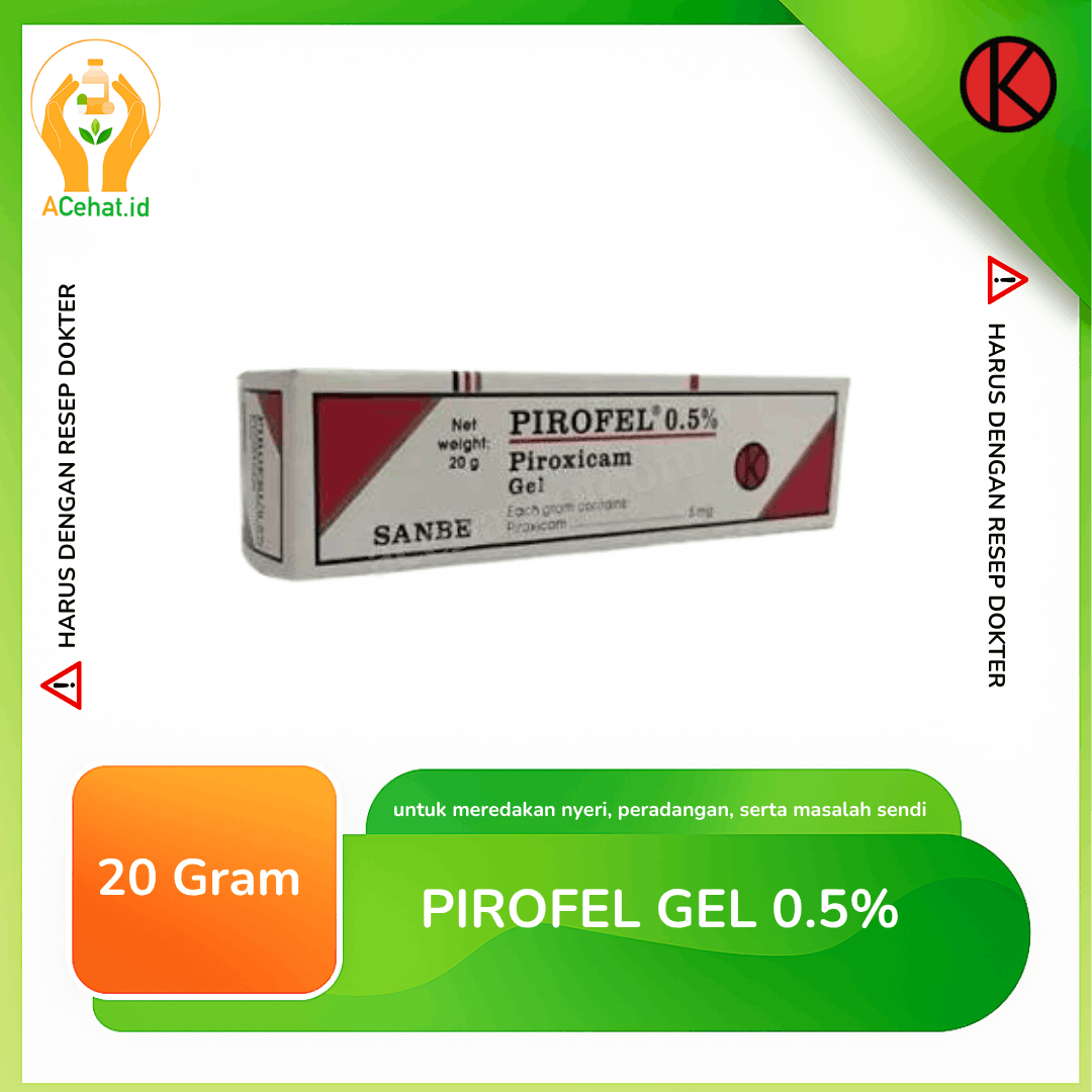 Pirofel Gel 0.5 % 20 g