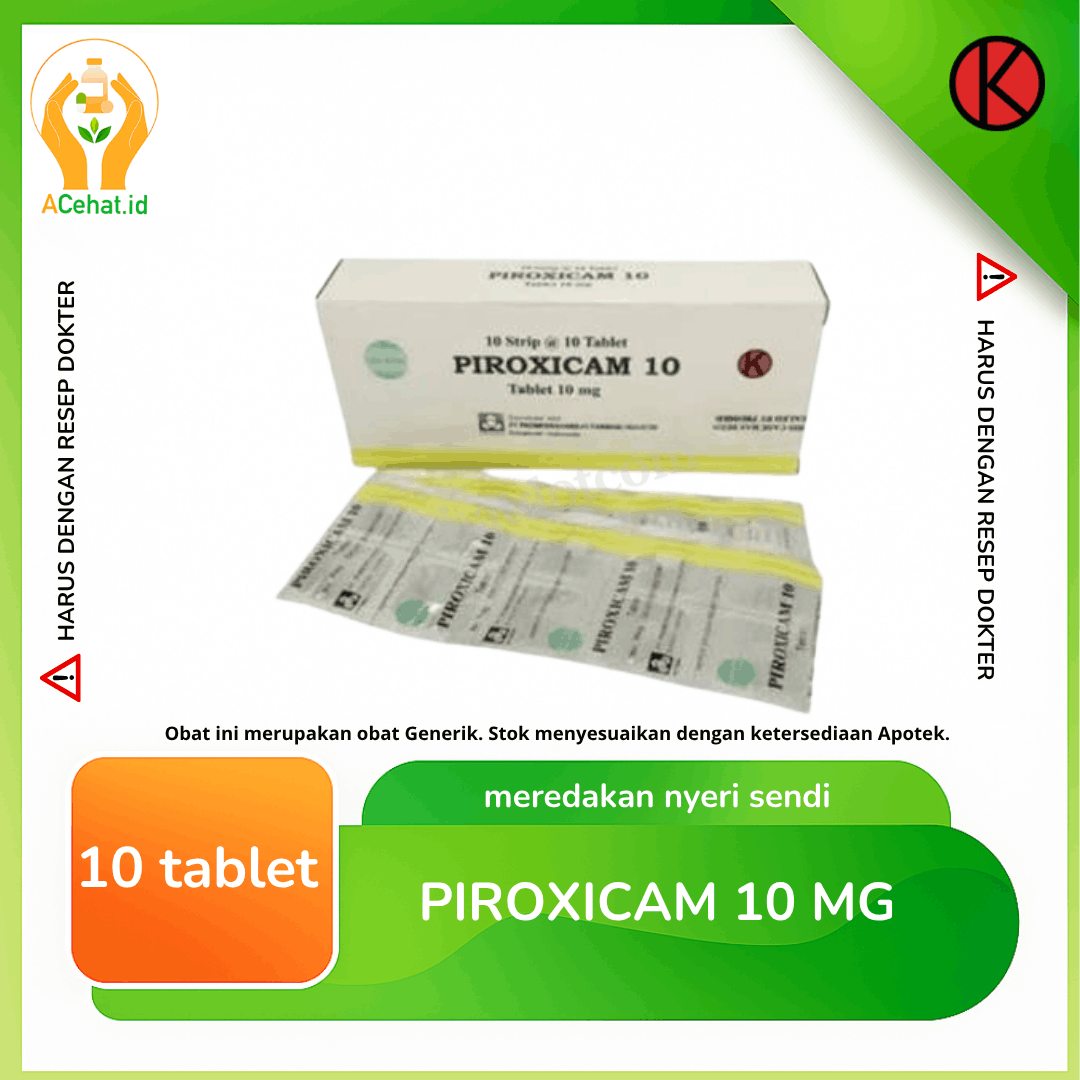 Piroxicam 10 mg 10 Tablet