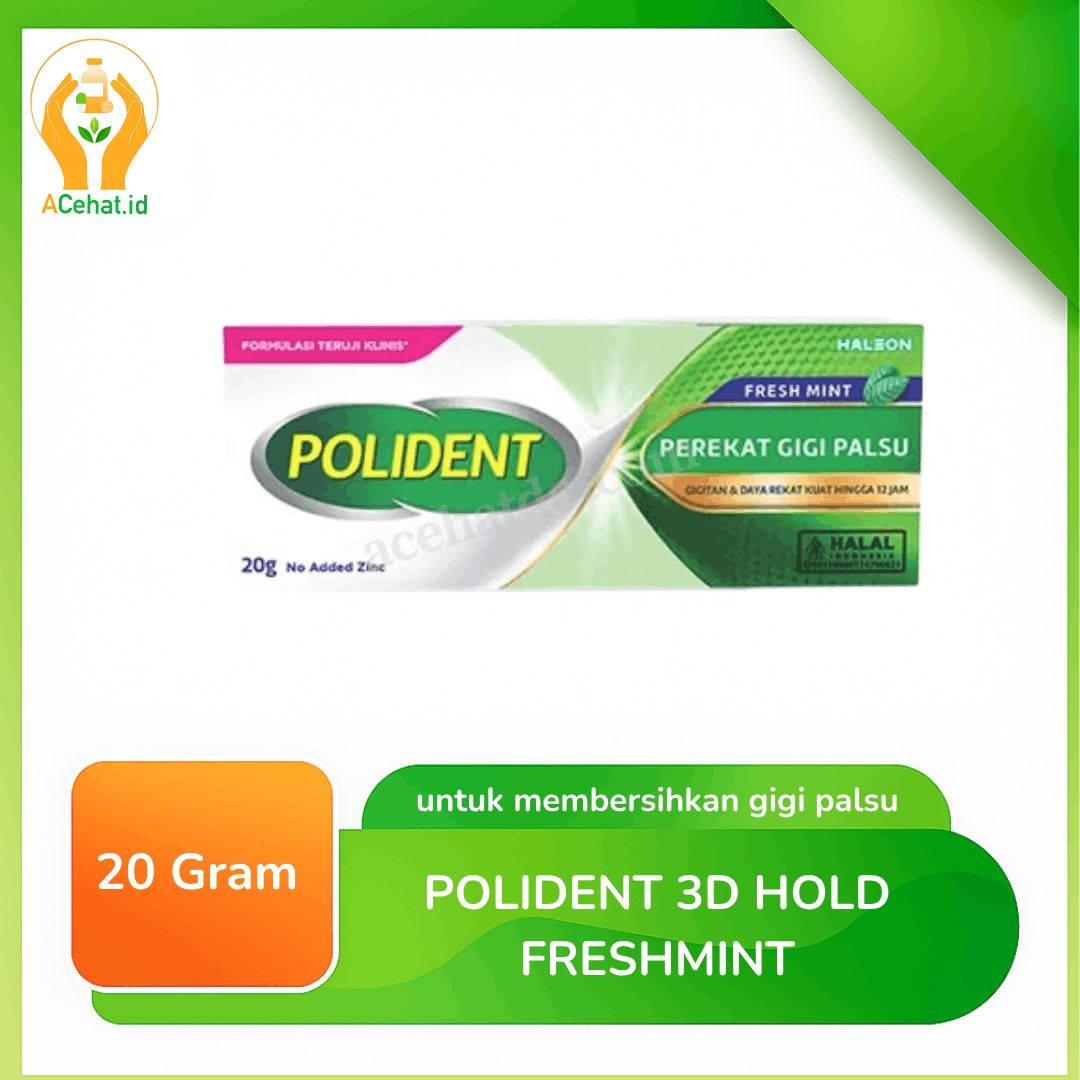 Polident 3D Hold Freshmint 20 g