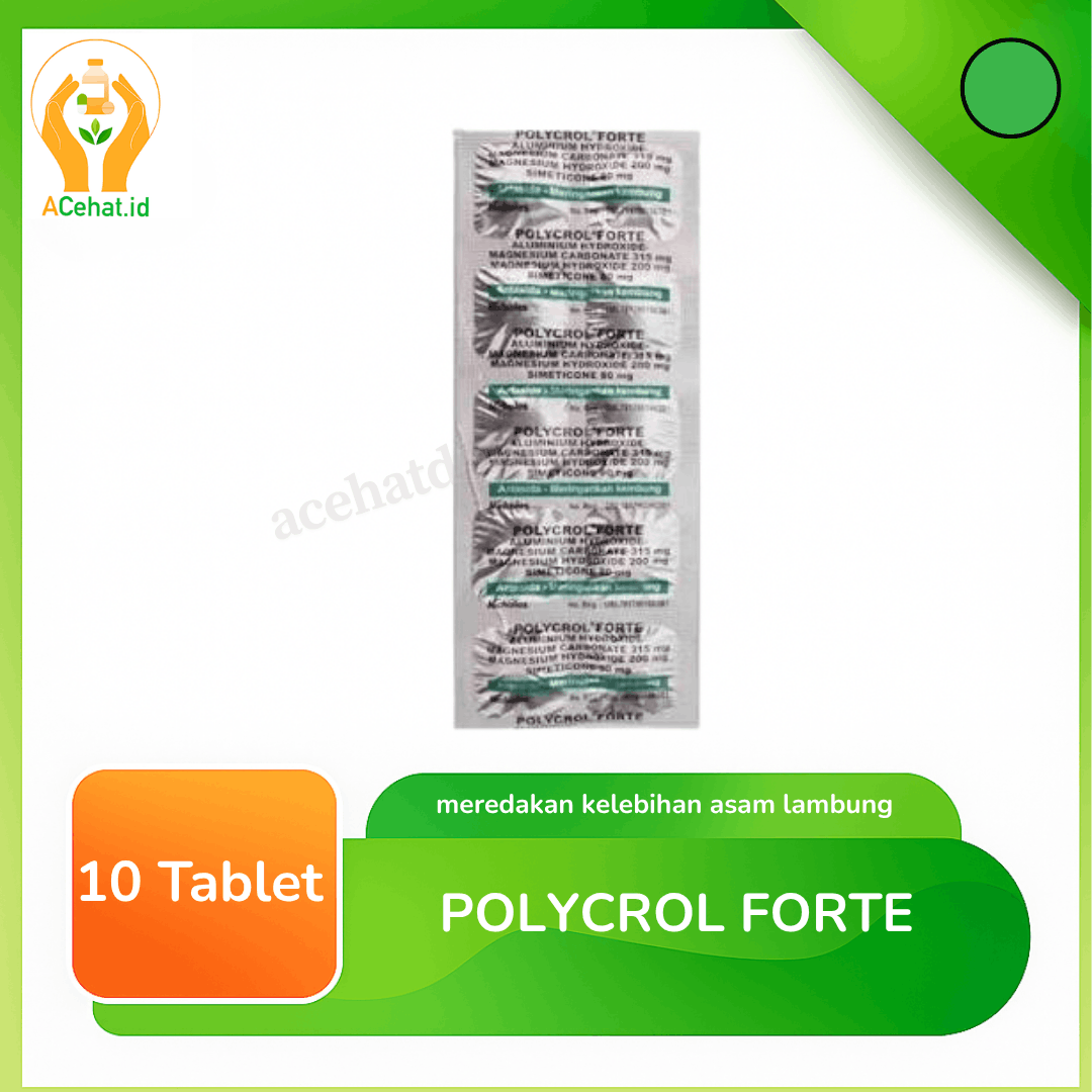 Polycrol Forte 10 Tablet