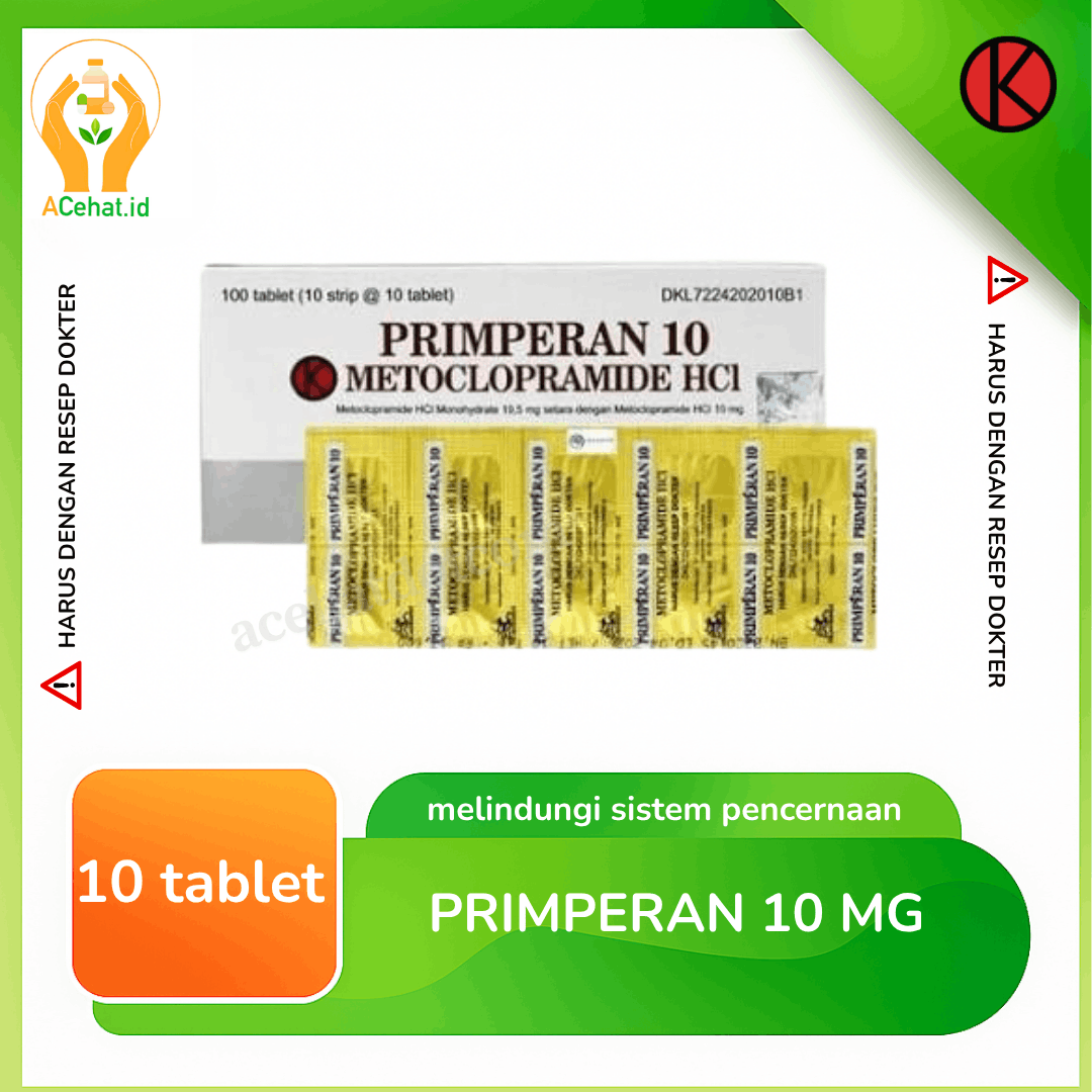 Primperan 10 mg 10 Tablet