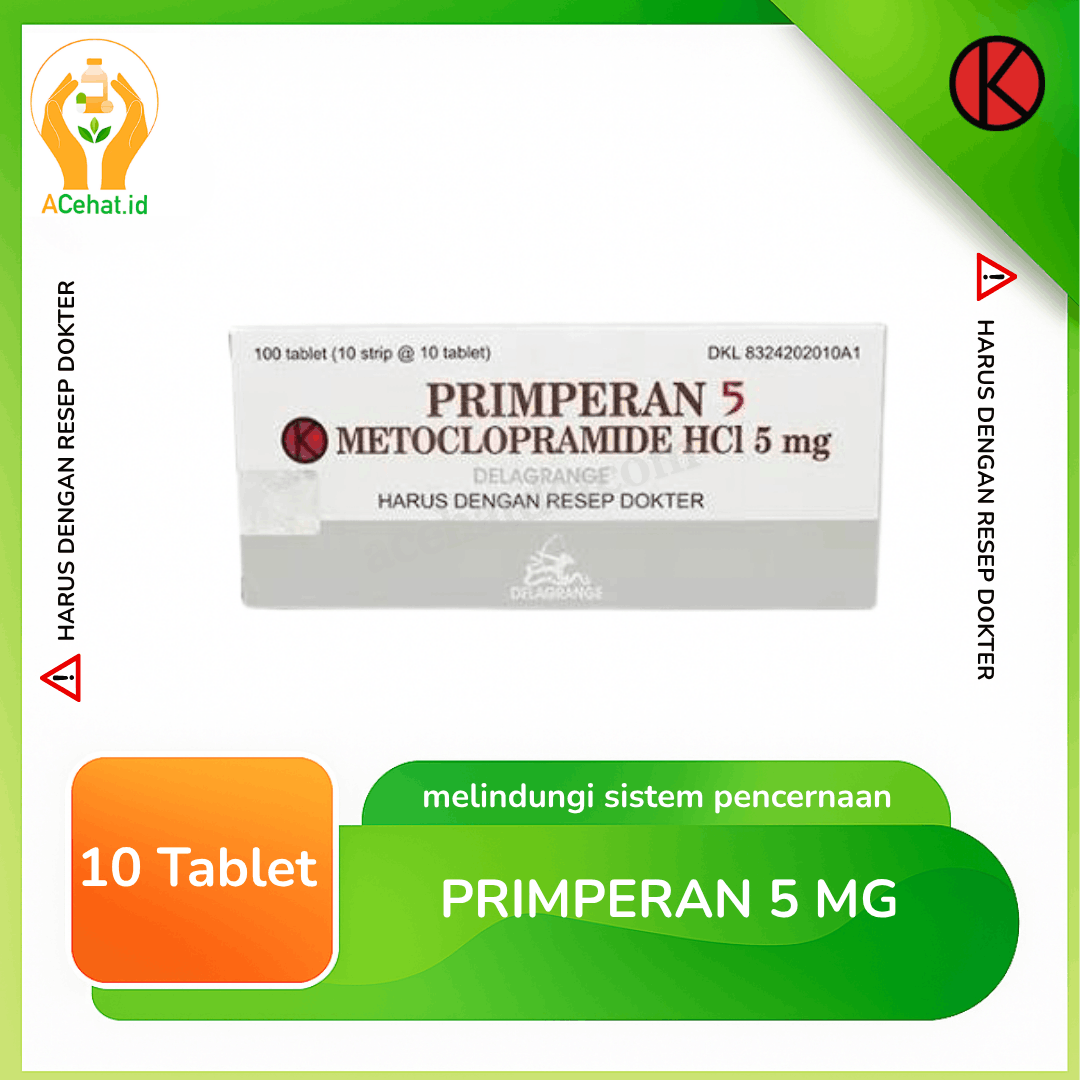 Primperan 5 mg 10 Tablet