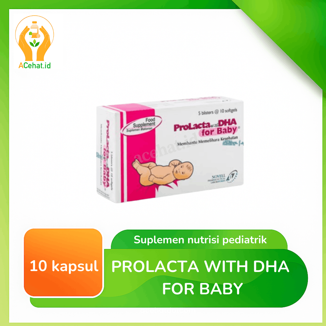 Prolacta with DHA for Baby 10 Kapsul