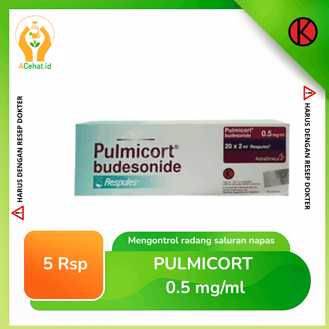 Pulmicort 0.5 mg/ml 5 Respules