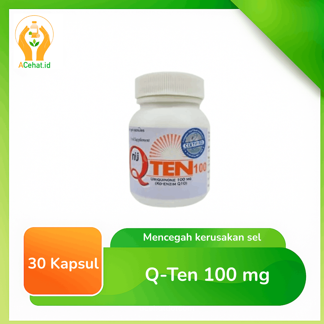 Nu Q-Ten 100 mg 30 Kapsul