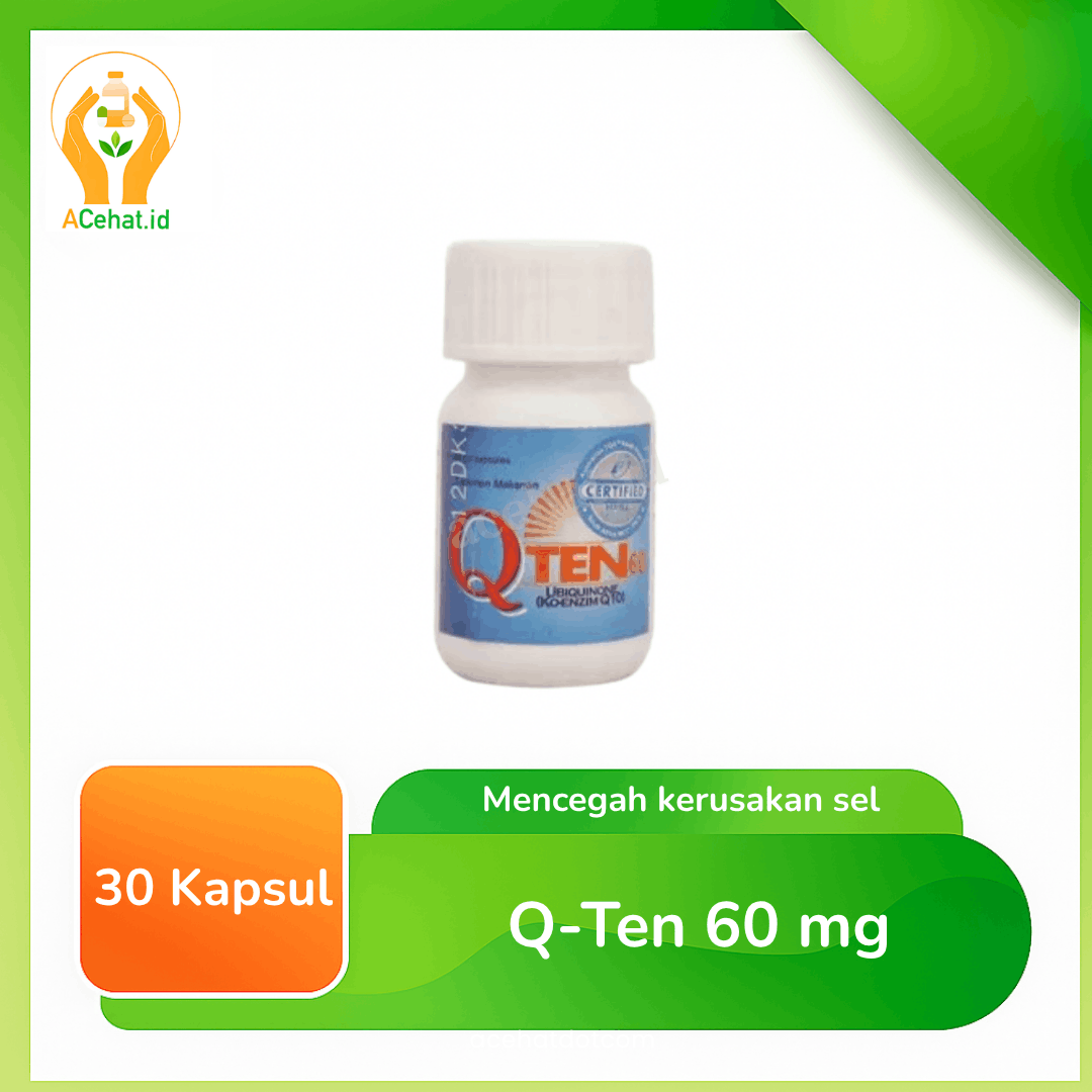 Q-Ten 60 mg 30 Kapsul