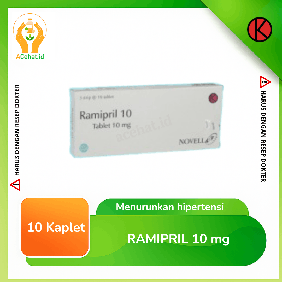 Ramipril 10 mg 10 Kaplet