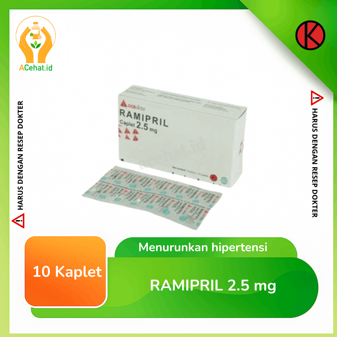 Ramipril 2.5 mg 10 Kaplet