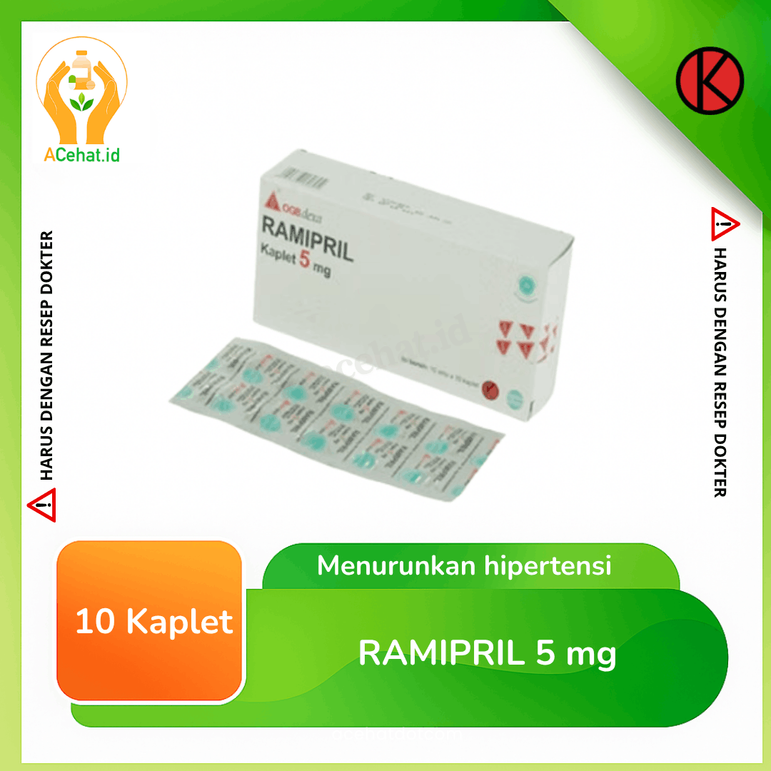 Ramipril 5 mg 10 Kaplet