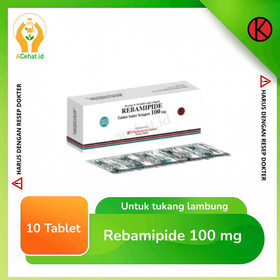 Rebamipide 100 mg Tablet