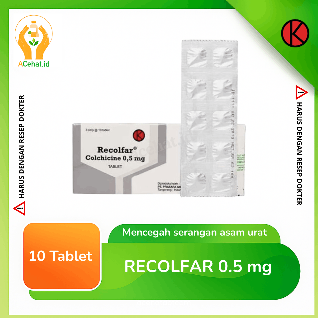Recolfar 0.5 mg Tablet